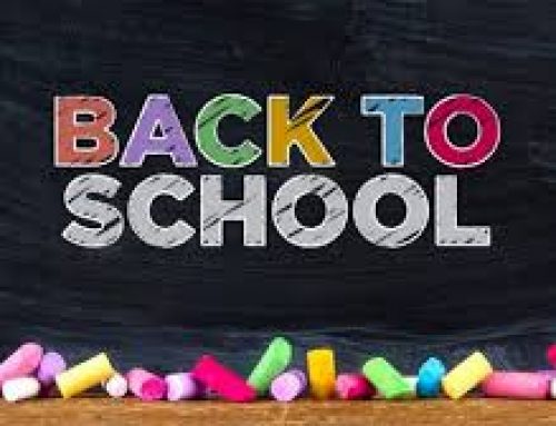 Welcome back to school to our students.