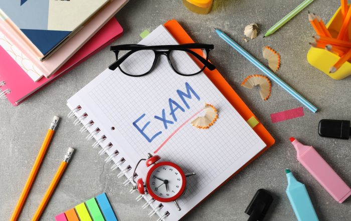 Exams concept image